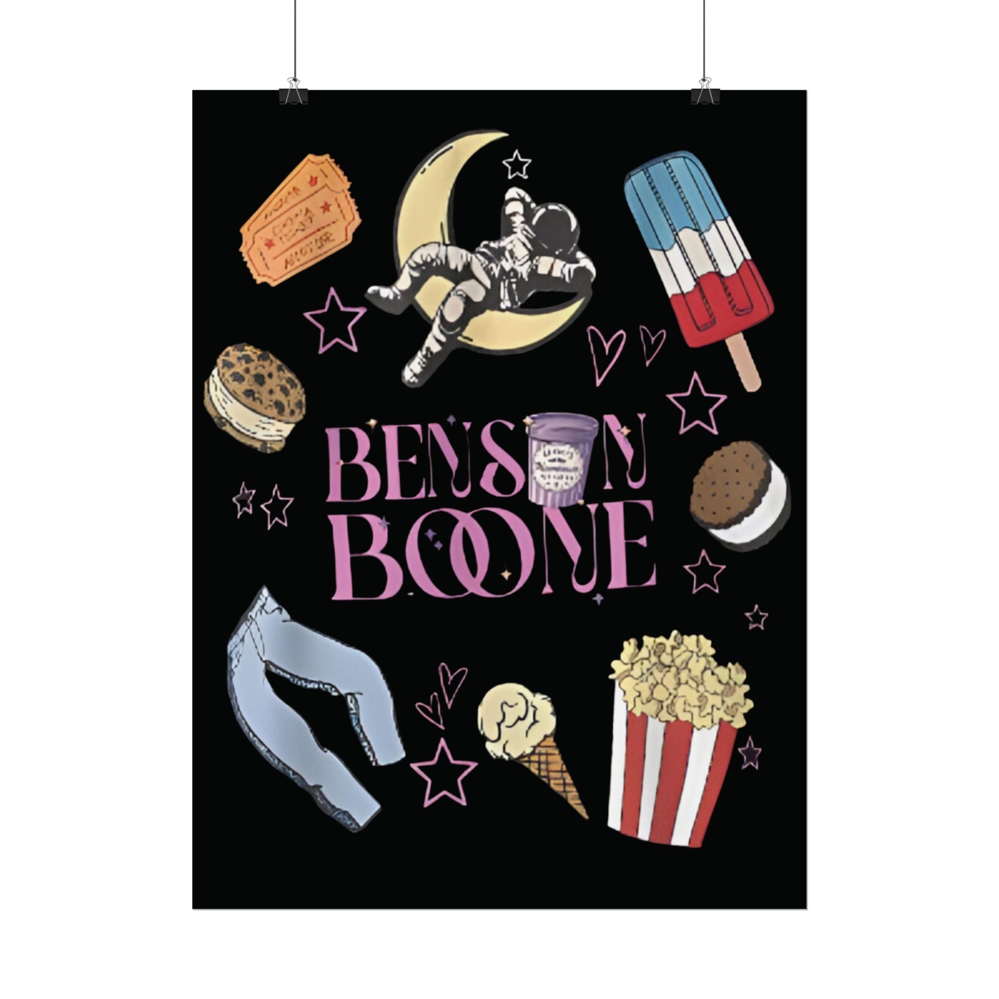 Benson Boone Poster 18in x 24in Mystical Magical Poster