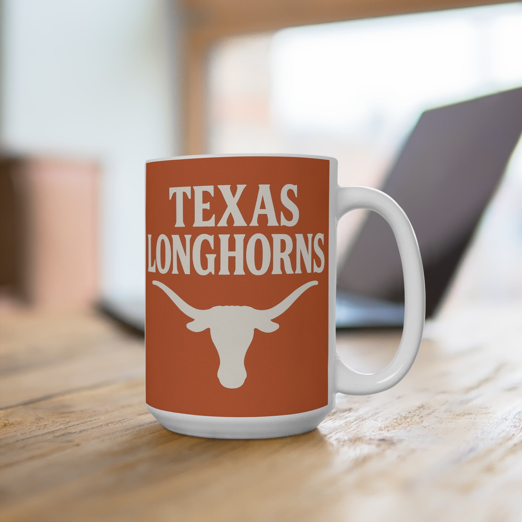 Texas Longhorns Coffee Mug 15oz Texas Longhorns Football Mug