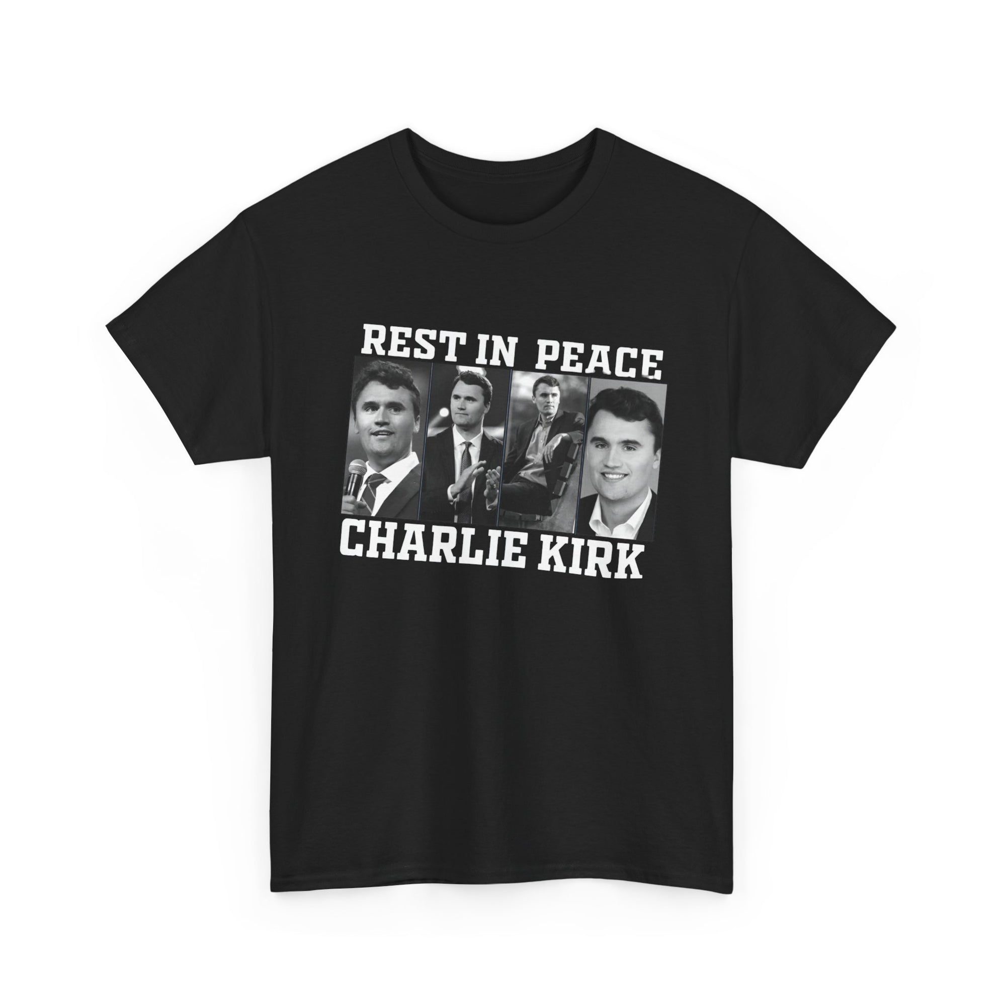 Charlie Kirk Shirt S-5XL Pray For Charlie Kirk T-Shirt Justice For Charlie Kirk