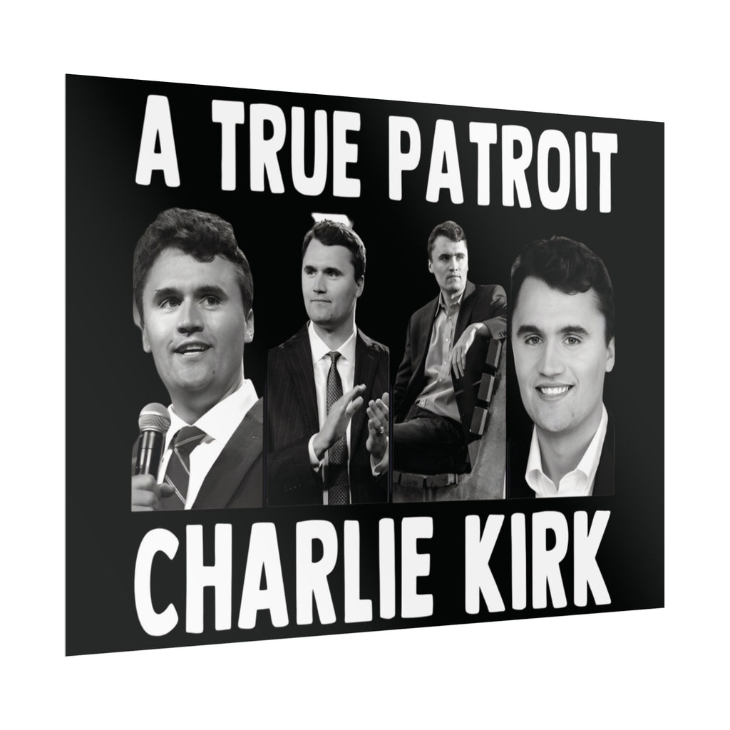 Charlie Kirk Poster 18in x 24in America loves charlie kirk poster