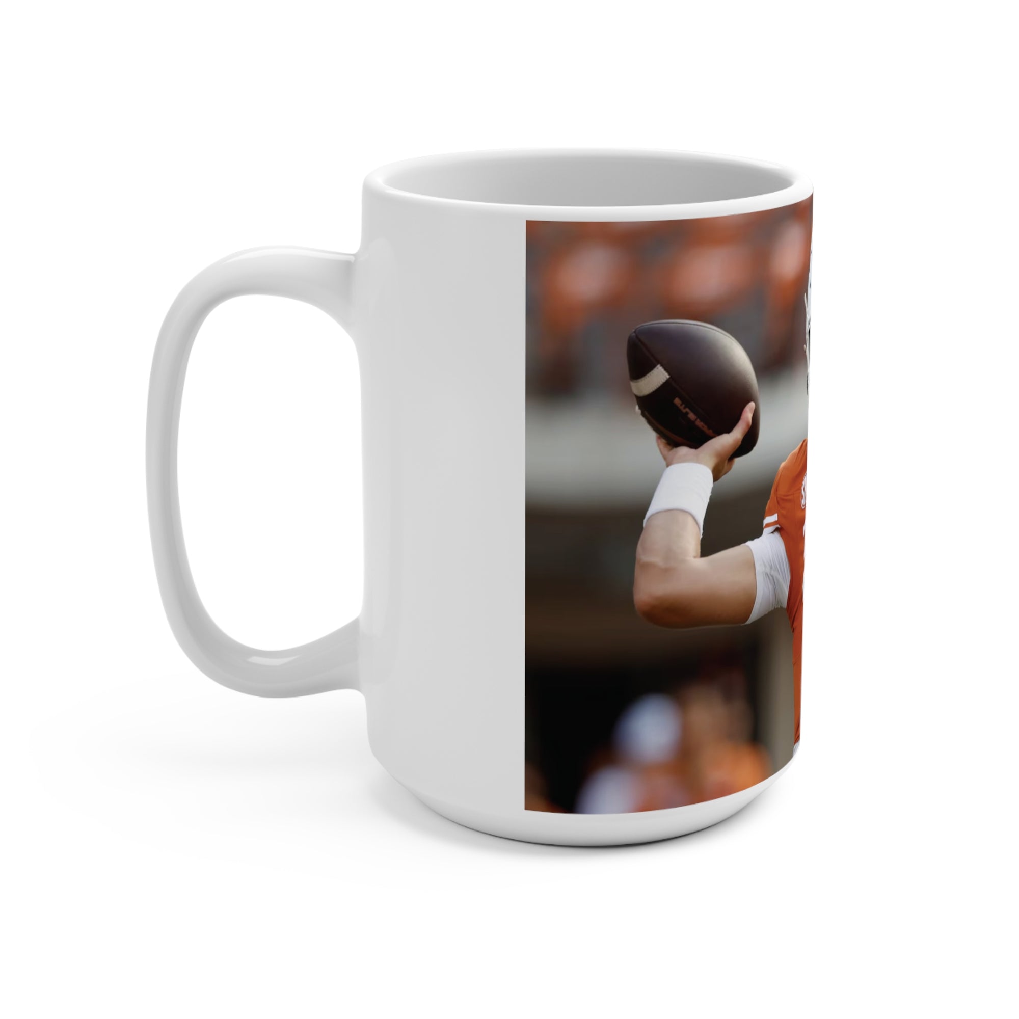 Arch Manning Coffee Mug 15oz Texas Longhorns Mug
