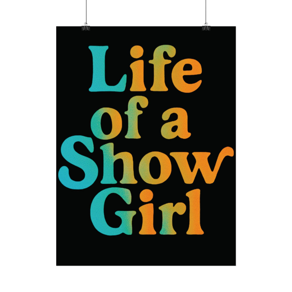Taylor Swif Poster 18in x 24in Life Of A Showgirl Poster