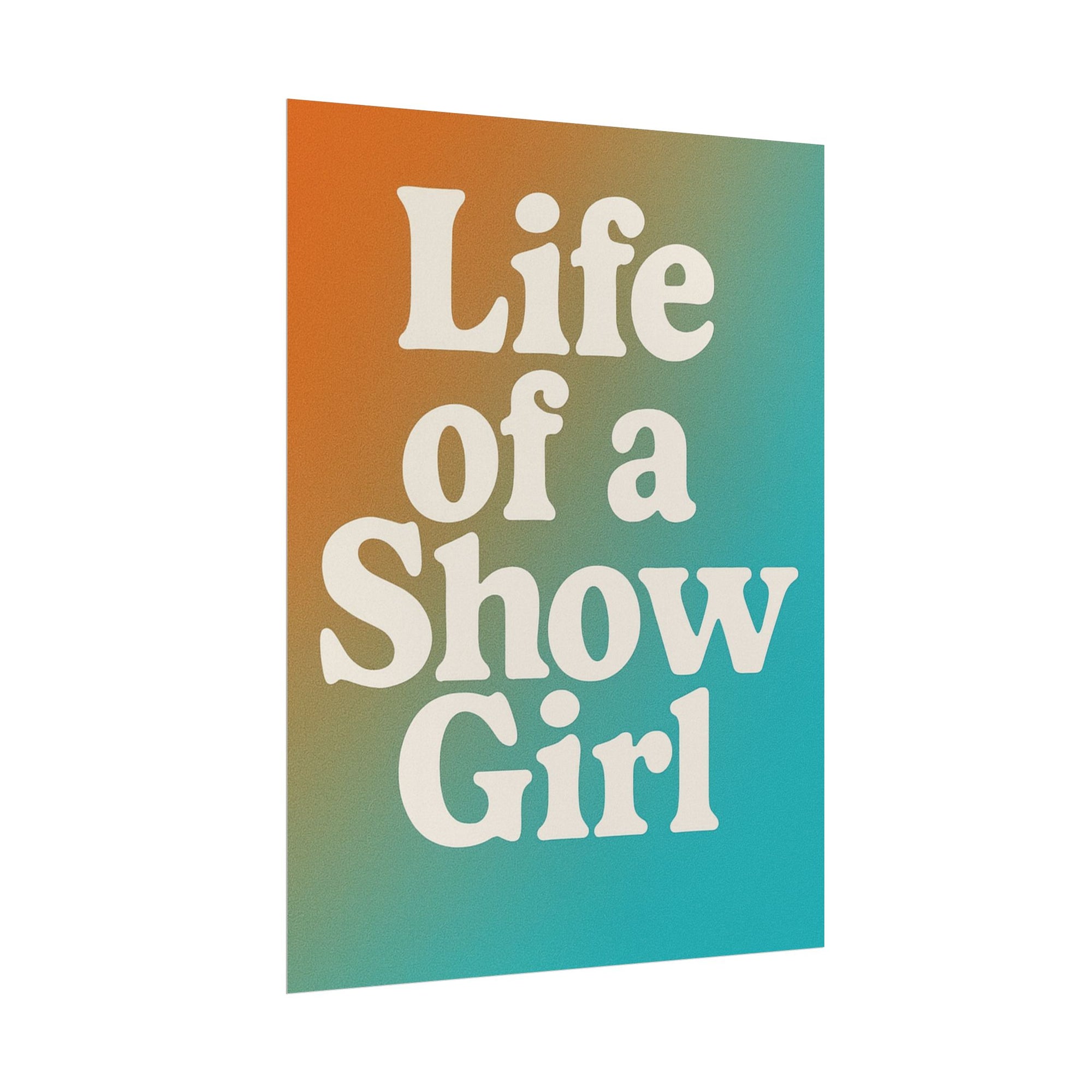 Taylor Swif Poster 18in x 24in Life Of A Showgirl Poster